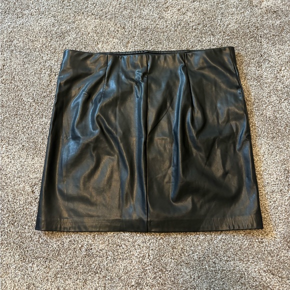 Dynamite Faux Leather Skirt - Picture 3 of 5